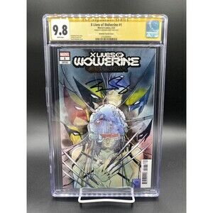 X Lives Of Wolverine #1 CGC SS 9.8 Signature Series Benjamin Percy Marvel Comics